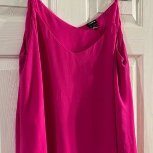 Torrid 2x flowy hot pink tank